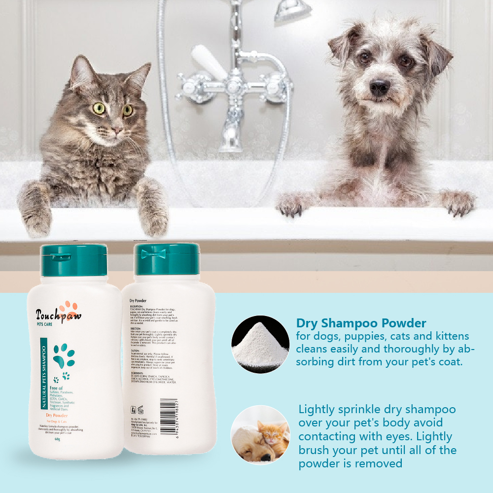 waterless pet shampoo cats